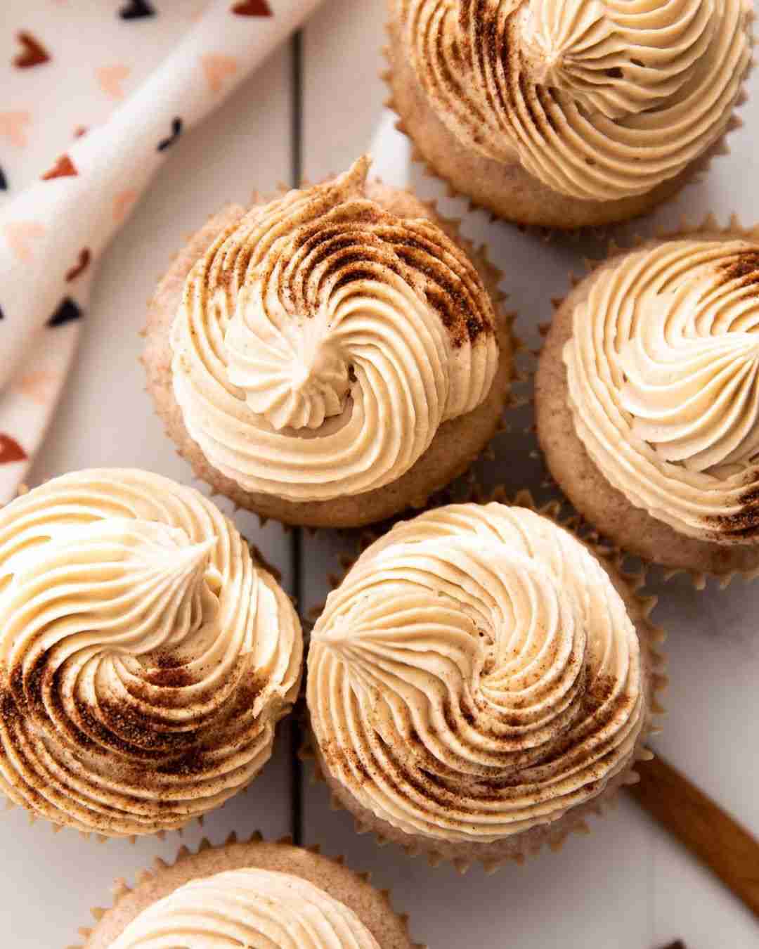 Vegan Cinnamon cupcakes